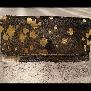 Keep It Gypsy Handmade Gold Foil Hide Wallet